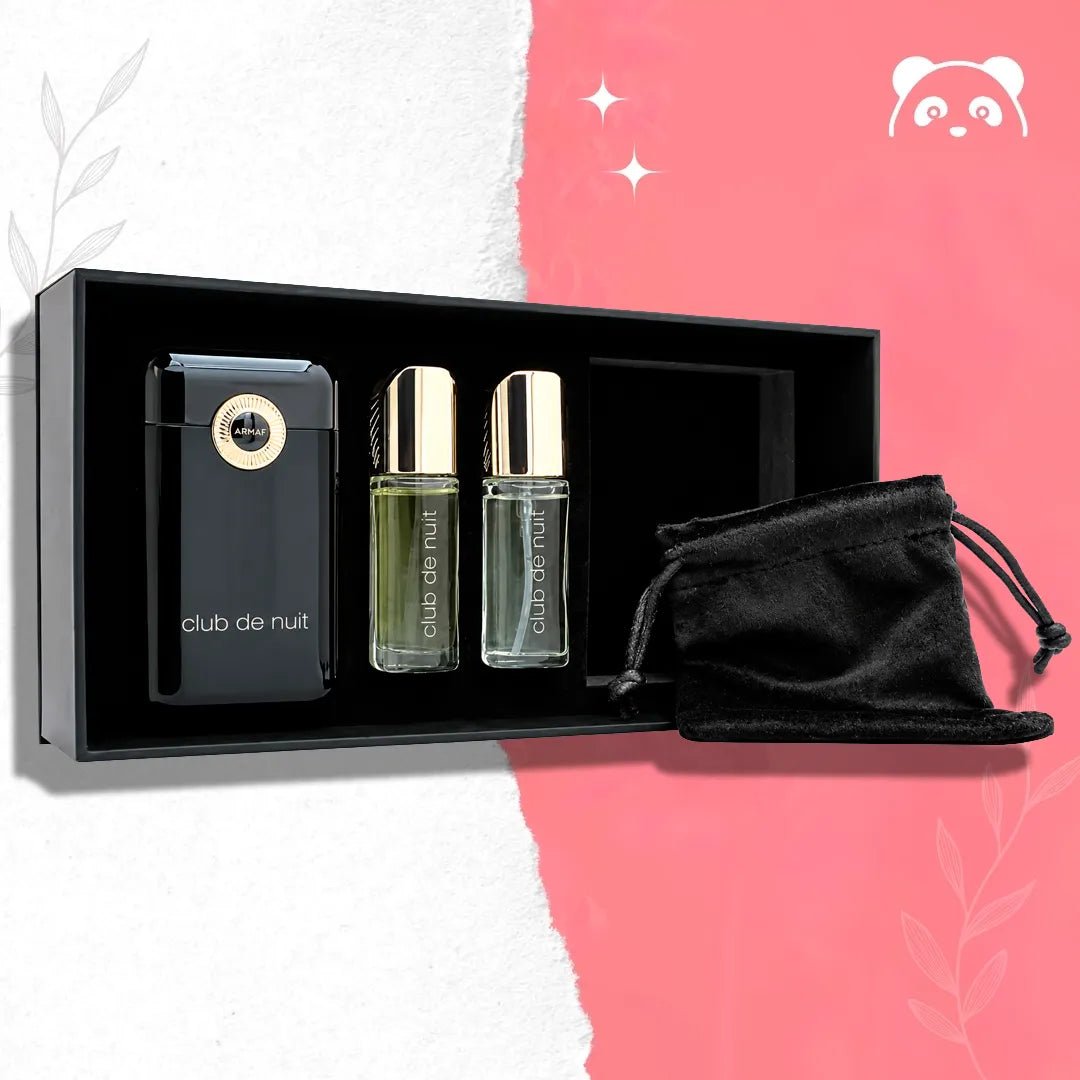 Armaf Club de Nuit Intense Man – zestaw podróżny 4 elementy, 2 × 12 ml - Zestawy perfum