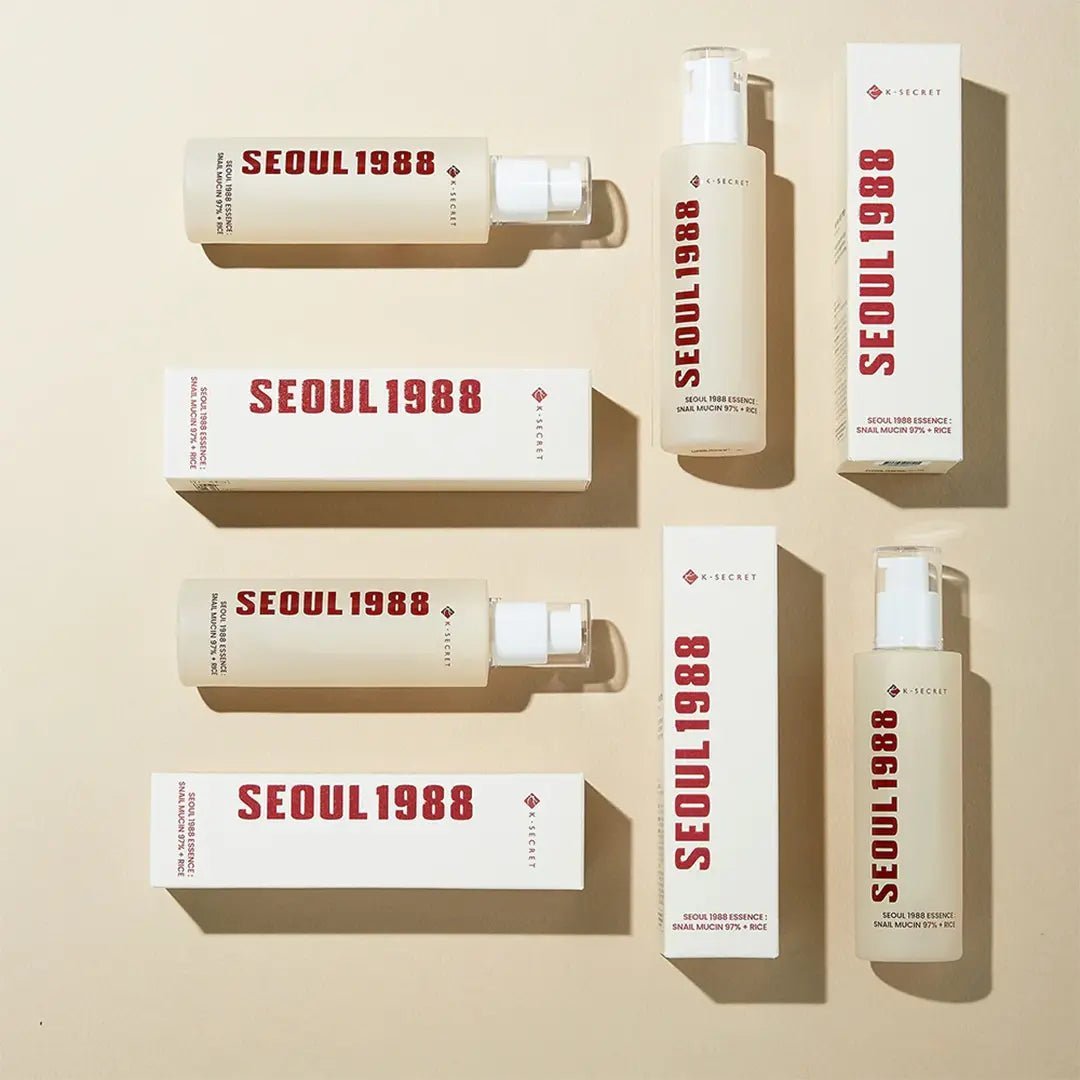 K-SECRET Seoul 1988 Set: Cleansing and SPF Protection – AzjaSklep