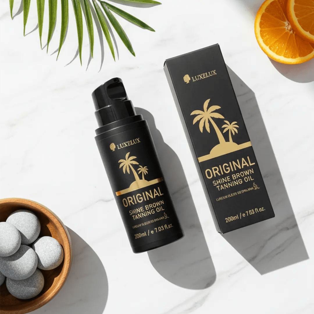 Olejek do opalania Luxelux Original Shine Brown