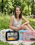 Kosmetyczka podróżna WASHBAG – organizer na kosmetyki, 4 kolory do wyboru