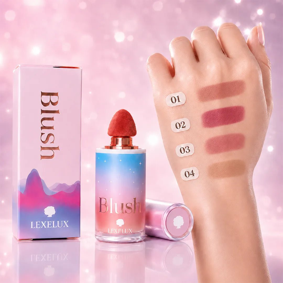 Róż do twarzy Luxelux Blush – 4 odcienie do wyboru