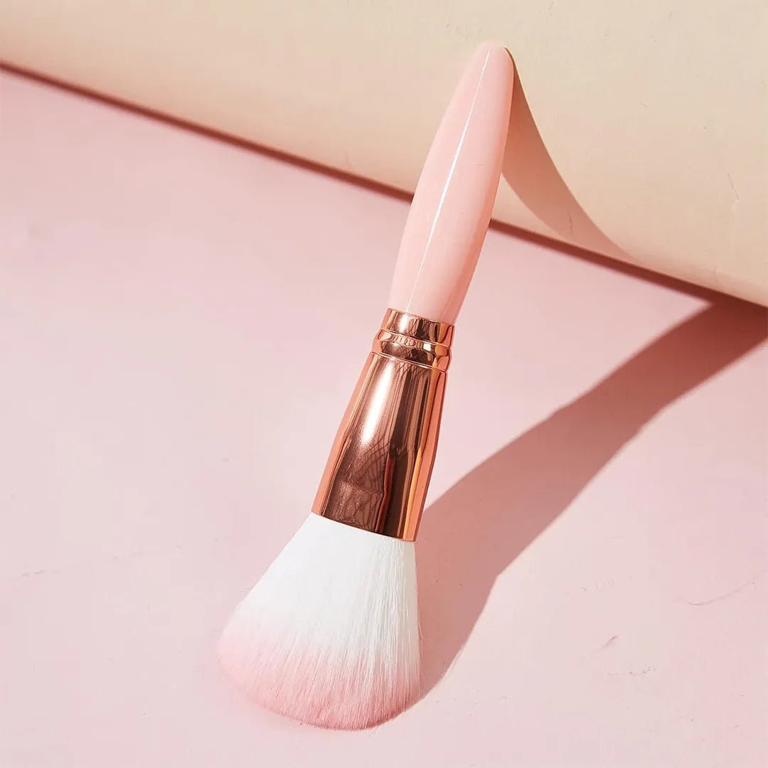 Zestaw pędzli do makijażu w etui z lusterkiem – 5 elementów