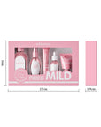 Zestaw do higieny intymnej — 5 produktów (wash 130 ml, spray 50 ml, serum 30 ml, gel 20 g, lotion 30 g)