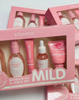 Zestaw do higieny intymnej — 5 produktów (wash 130 ml, spray 50 ml, serum 30 ml, gel 20 g, lotion 30 g)