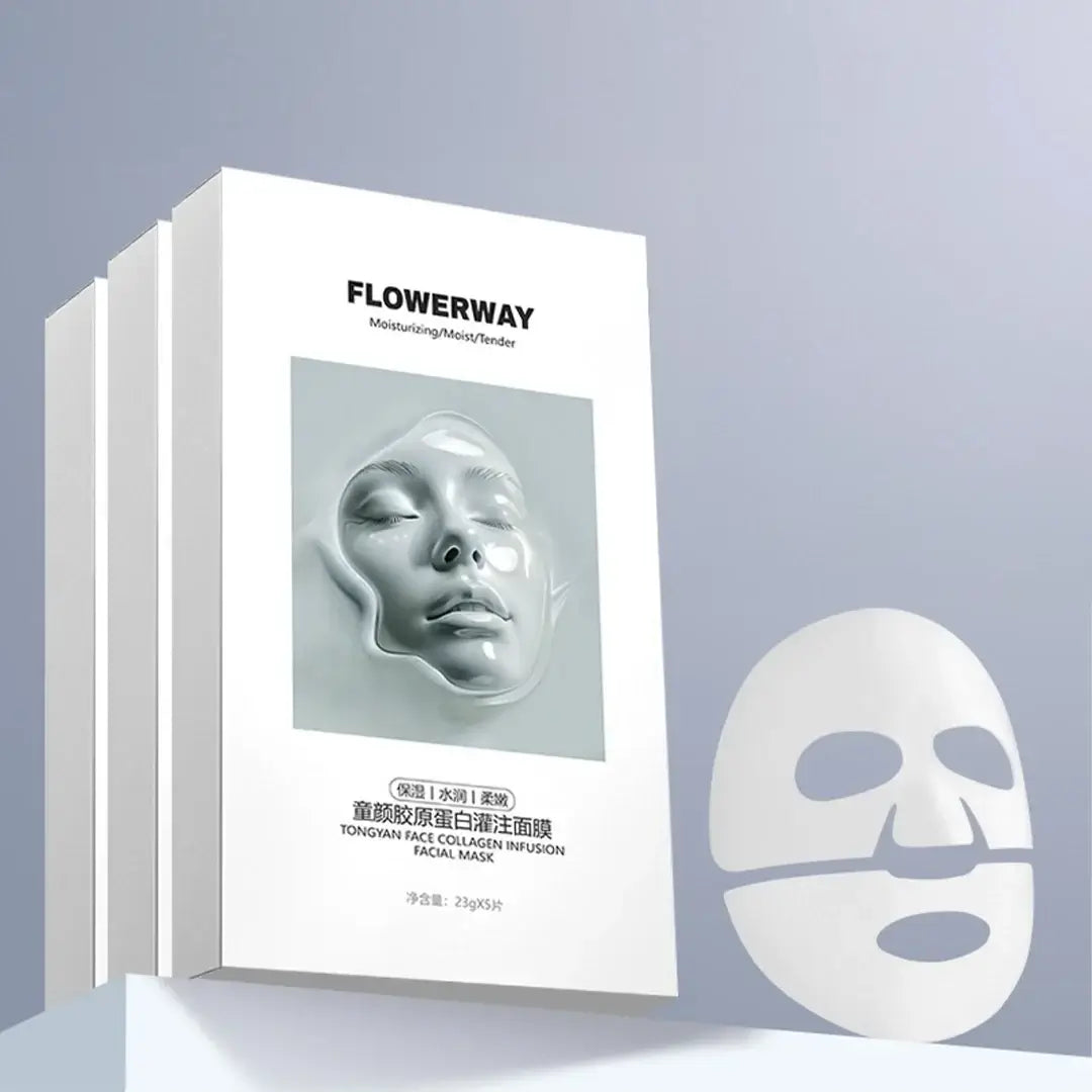 Maska do twarzy nawilżająco–odżywcza – intensywna pielęgnacja skóry 5 szt