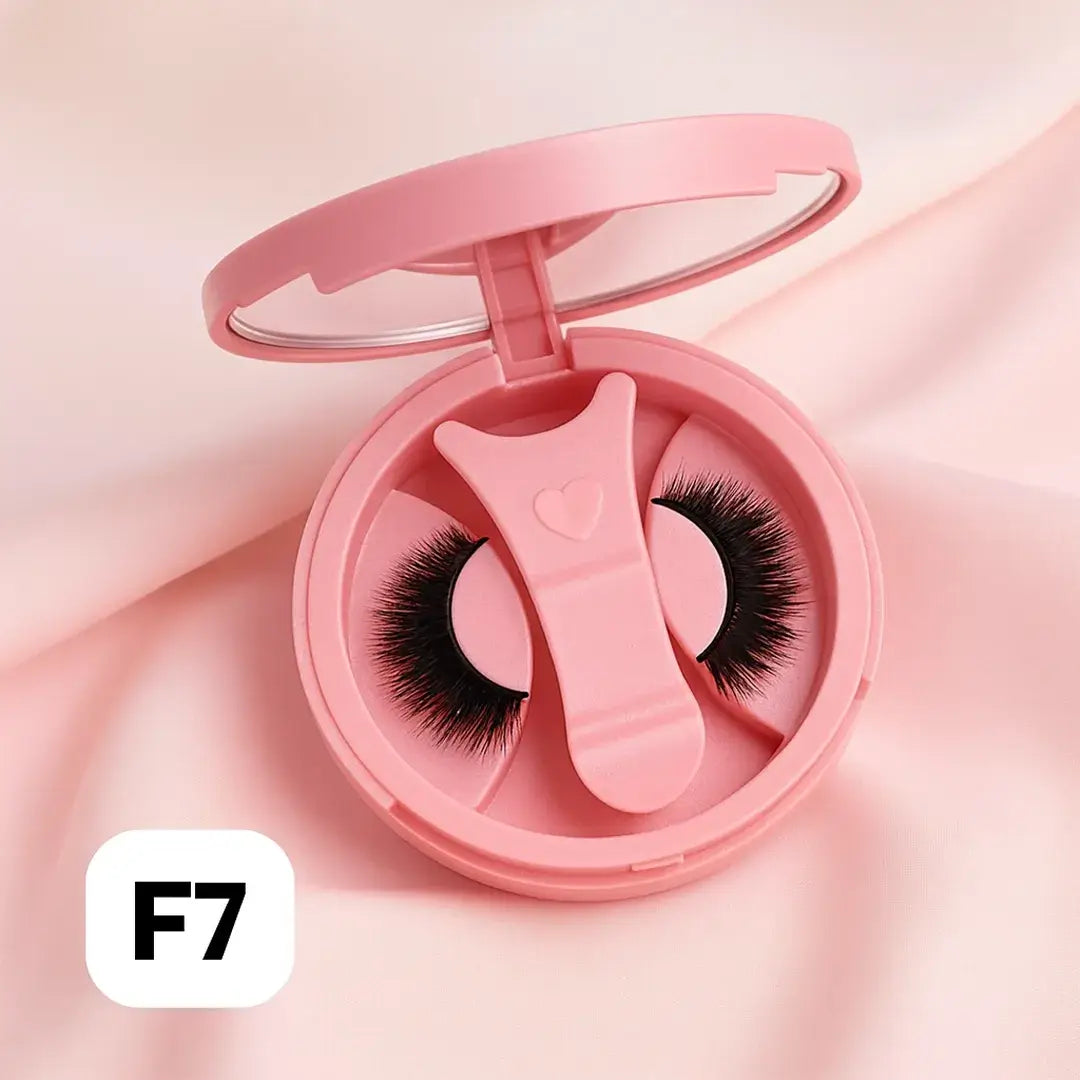 Magnetyczne rzęsy z aplikatorem i lusterkiem – szybki efekt WOW bez kleju