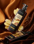 Anti-Haarausfall-Haarpflegeset mit Ingwer Kormesic – Shampoo, Spülung und Serum