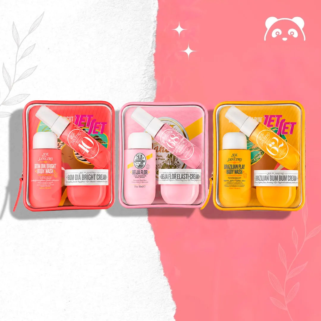 Sol de Janeiro Jet Set reisikomplekt kehahoolduseks – 3 varianti