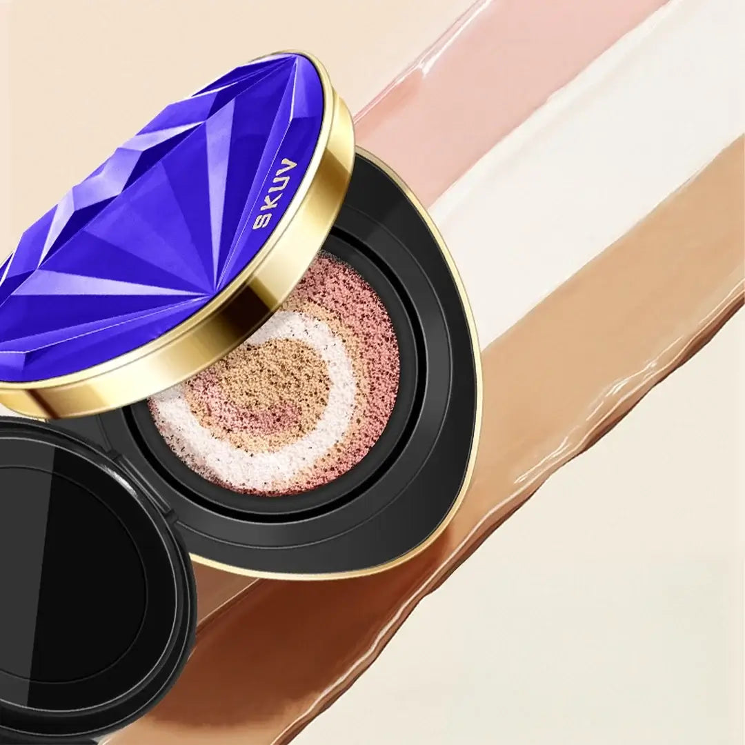 Cushion z lusterkiem, gąbeczką do aplikacji i dodatkowym wkładem + tusz w prezencie🎁