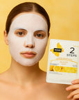 Maska do twarzy 2-etapowa Lemon – DIZAO Antioxidant