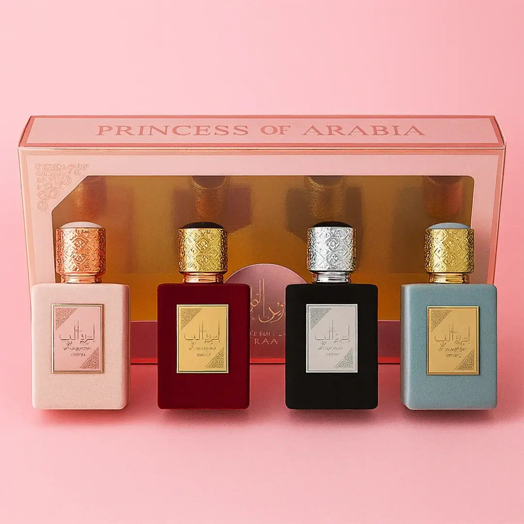 Zestaw perfum arabskich — Princess of Arabia 4 × 30 ml
