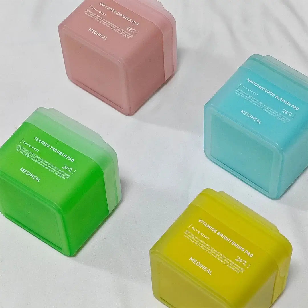 Płatki do twarzy w ampułce – Mediheal 100 szt. (5 wariantów do wyboru)