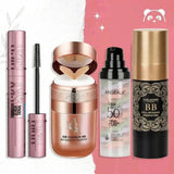 4v1 sada pro elegantní líčení – řasenka, báze pod make-up, cushion BB, korektor