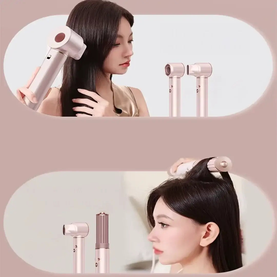 Profesjonalny wielofunkcyjny suszarko-styler do włosów — suszy, stylizuje, kręci, prostuje