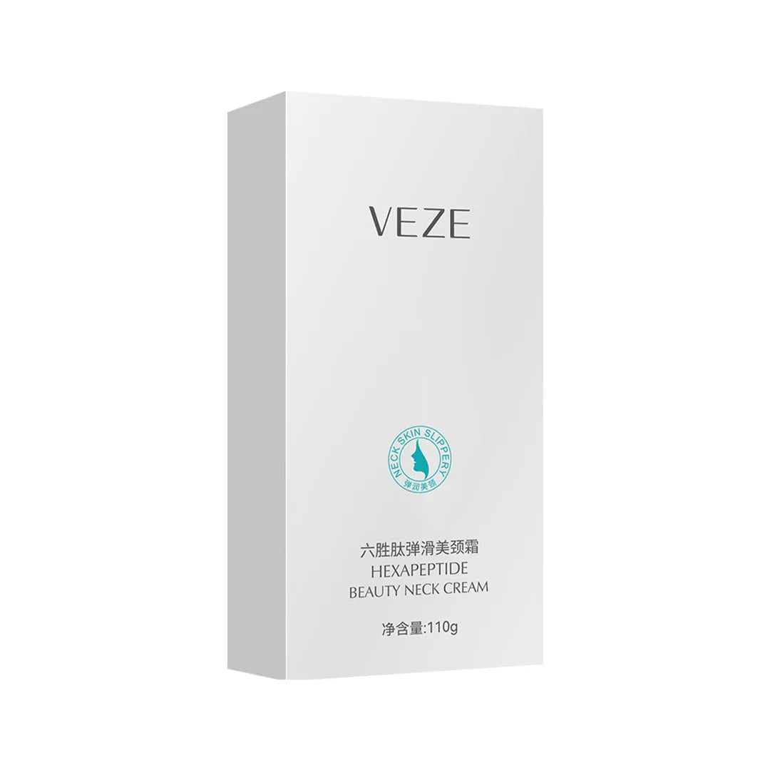 Silný krém na krk proti vráskám s masážním prvkem