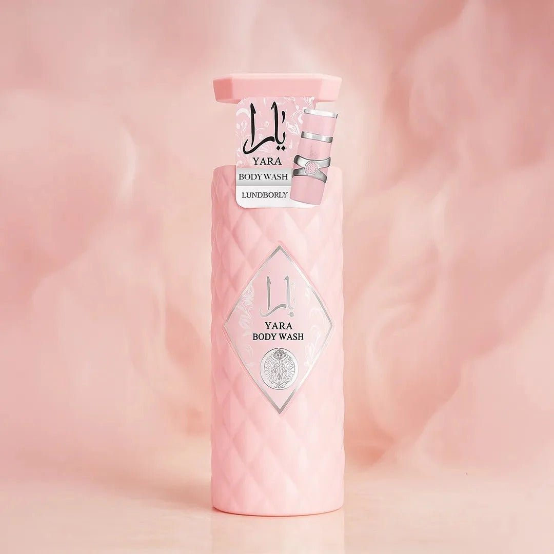 Perfumowany żel pod prysznic YARA Pink Lundborly – nawilżający i zmiękczający, 800 ml
