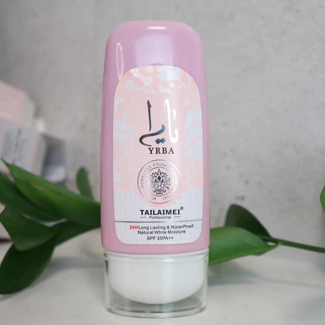 Zestaw do makijażu twarzy 4w1 – podkłady i puder wygładzający cerę