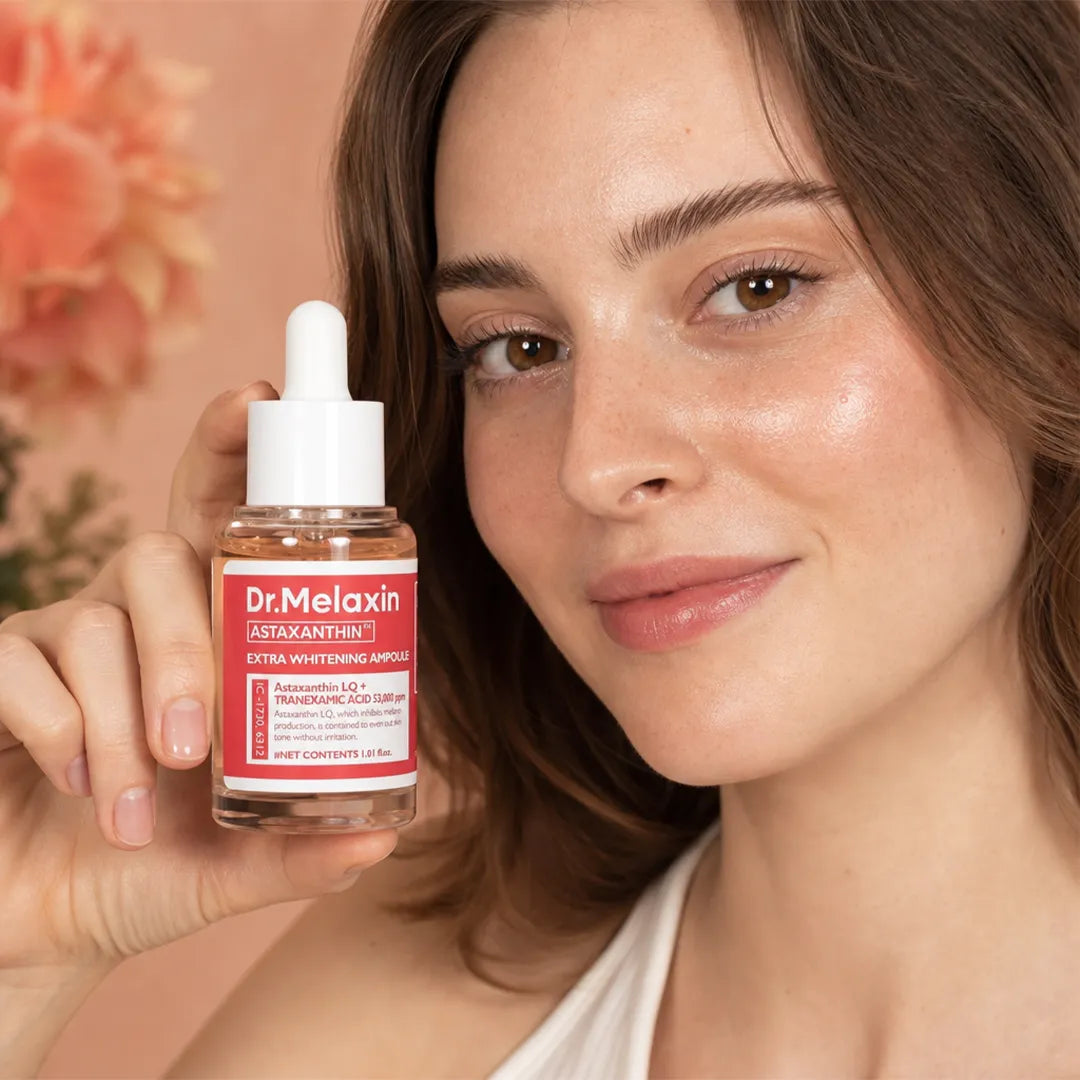 Serum-Ampułka rozjaśniające do twarzy Dr.Melaxin Astaxanthin Extra Whitening – 30 ml