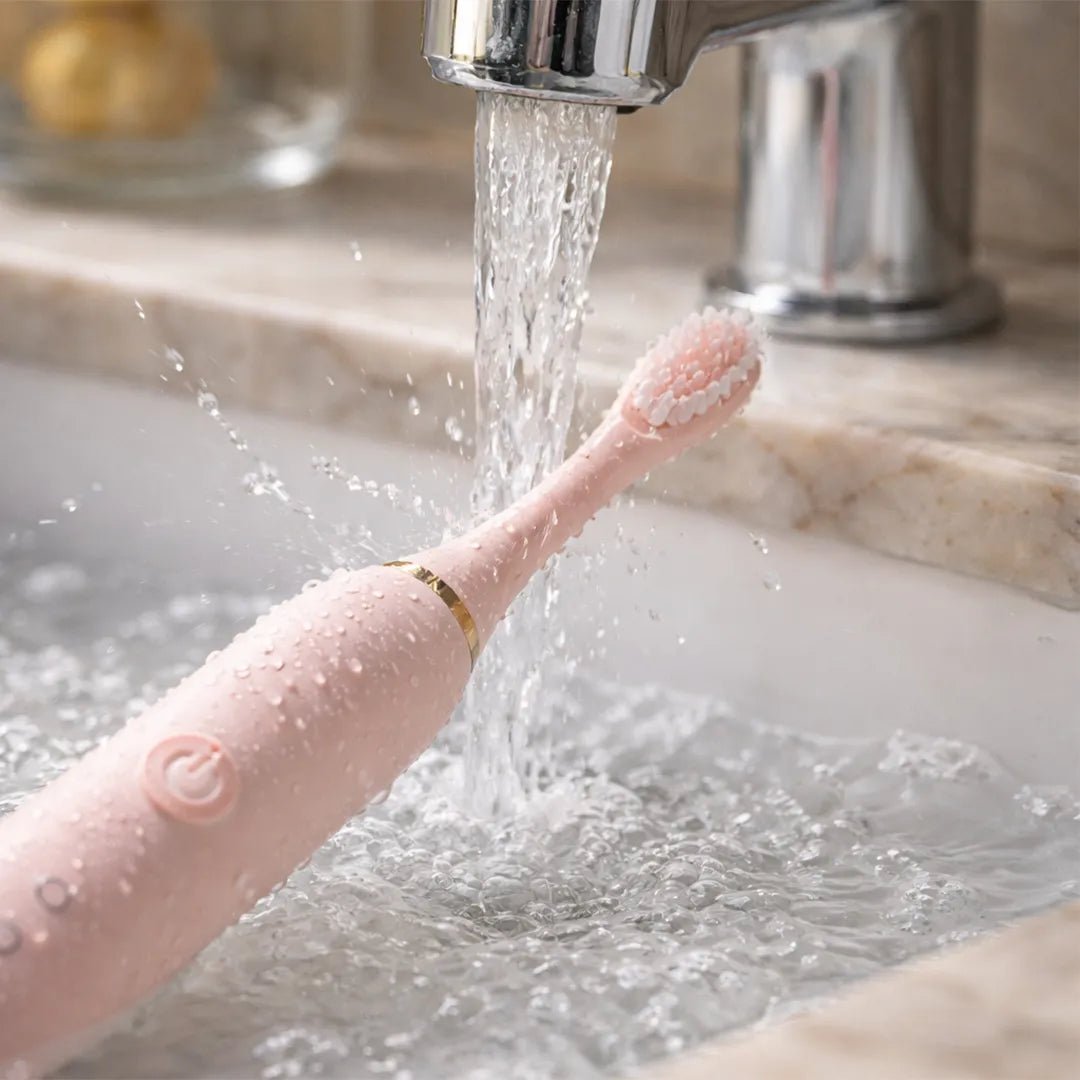 Szczoteczka soniczna do zębów X-3 – 5 trybów, ładowanie USB, 2 końcówki