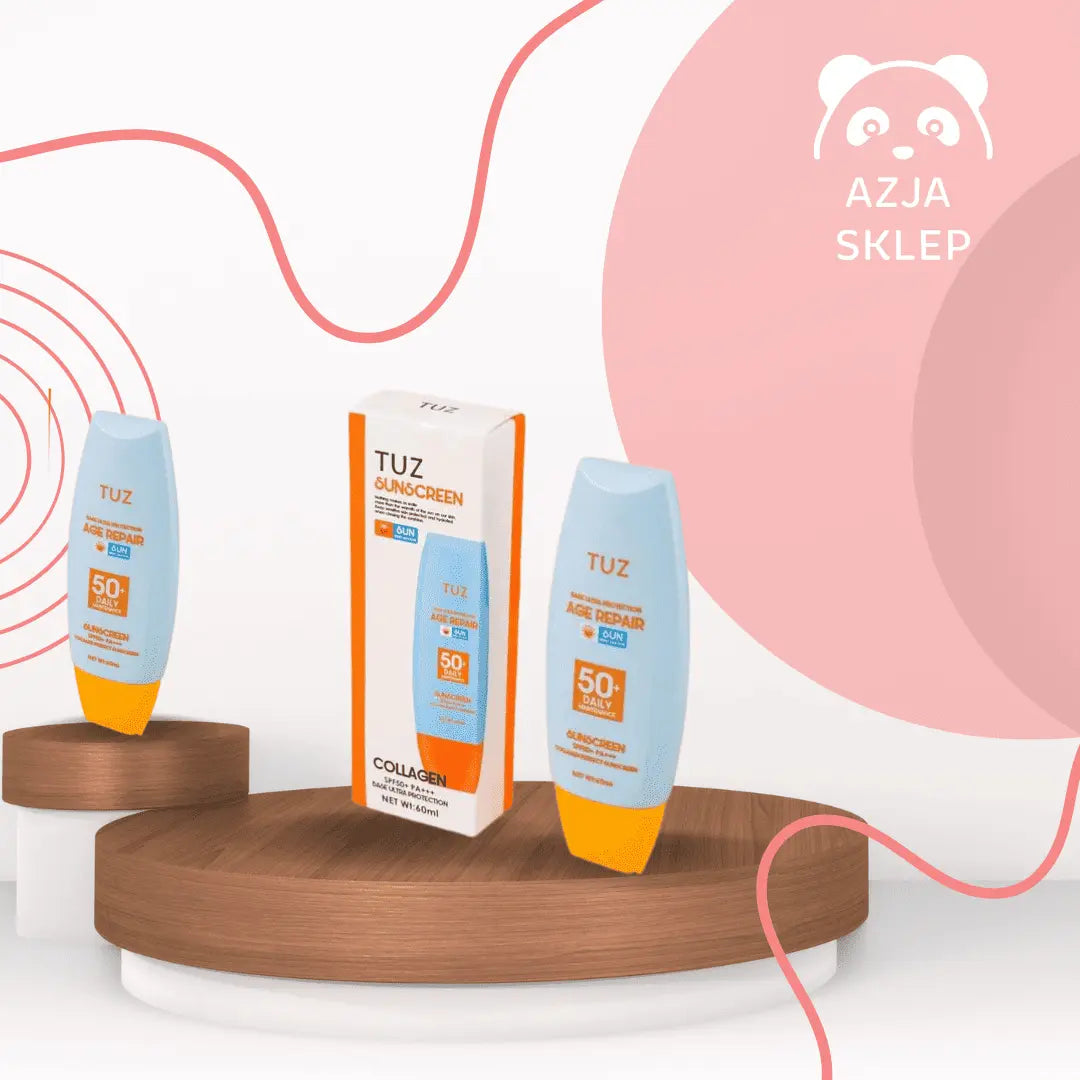 Krem przeciwsłoneczny SPF 50+ Tuz Collagen (Hit sprzedaży)