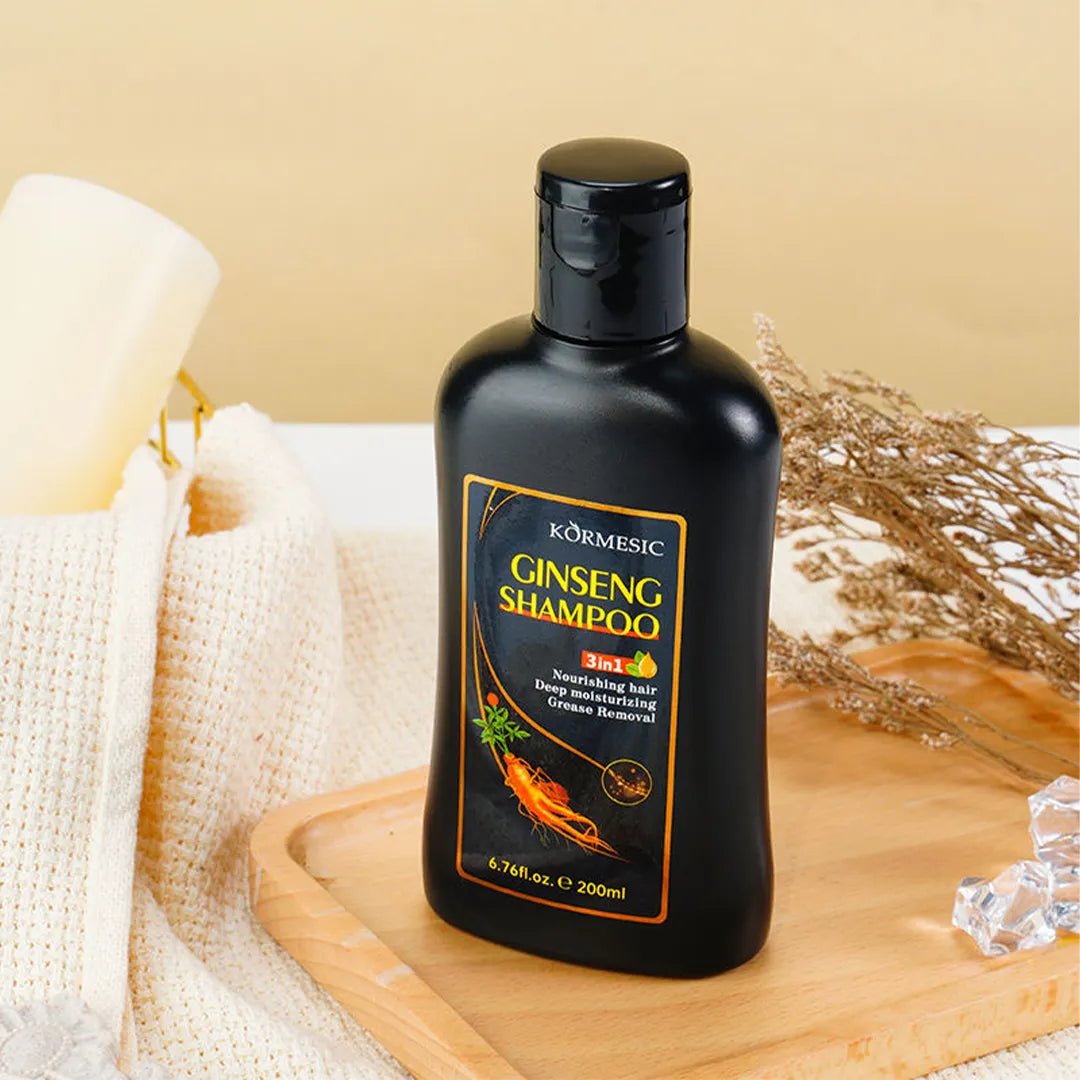Szampon do włosów Ginseng 3w1 – przeciw wypadaniu i na siwe włosy
