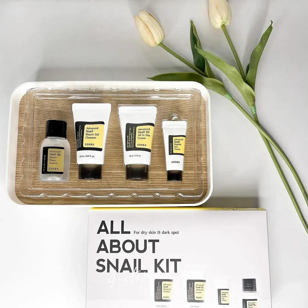 Sada pro hloubkovou regeneraci, hydrataci a zářivou pleť se šnečím slizem - COSRX