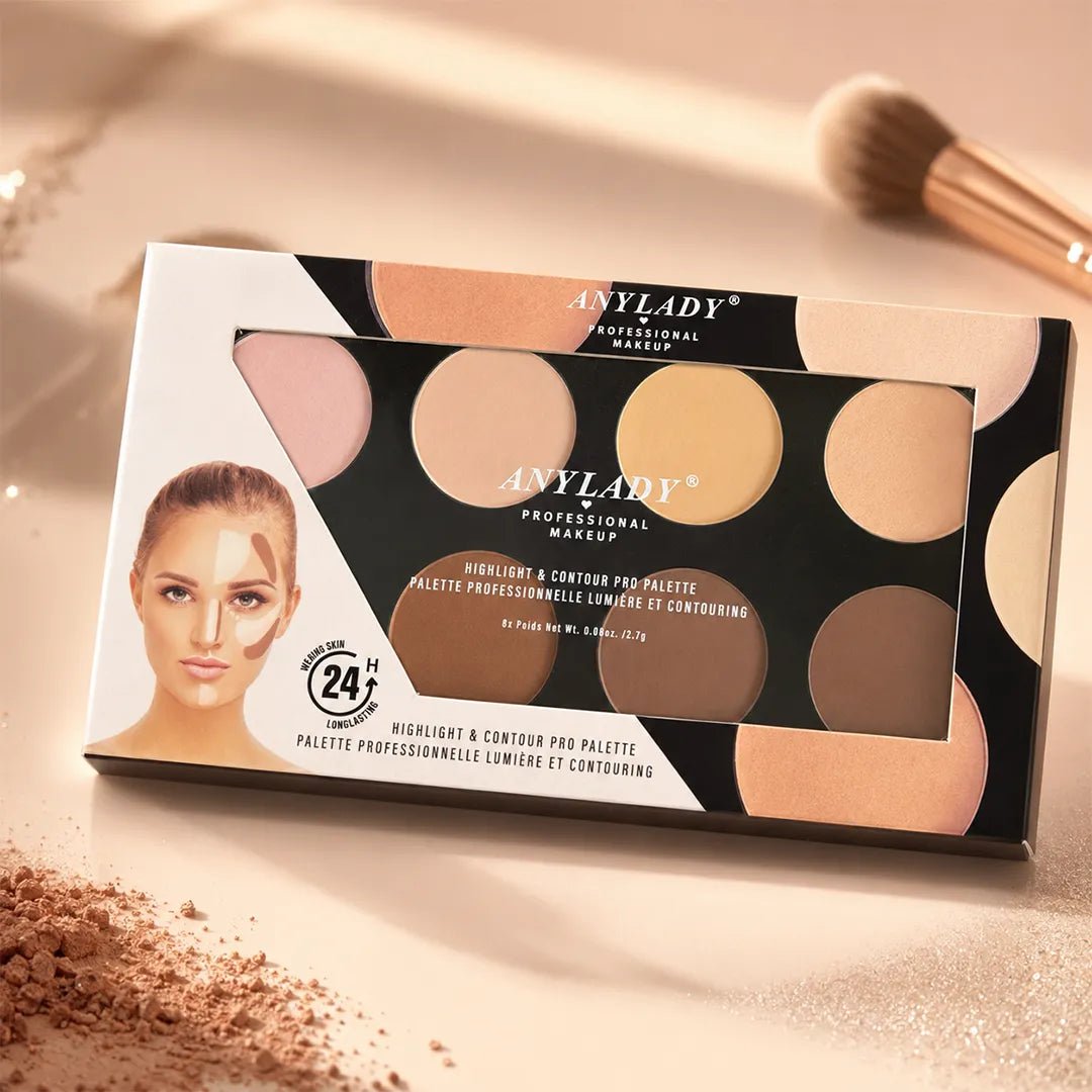 Paleta do konturowania i rozświetlania - AnyLady