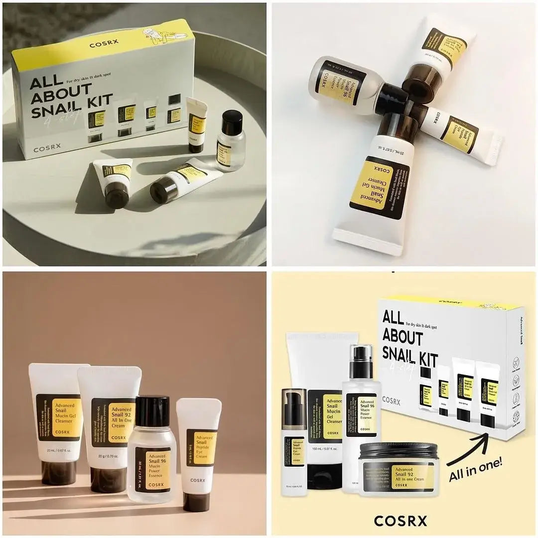 Sada pro hloubkovou regeneraci, hydrataci a zářivou pleť se šnečím slizem - COSRX