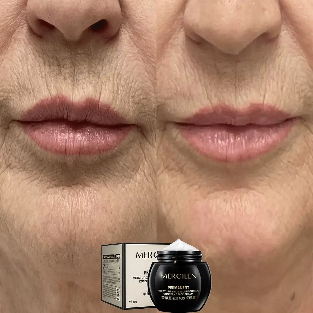 MERCILEN Trvalý krém na obličej proti vráskám, 50 g