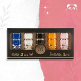 Sada originálních parfémů z Dubaje – kolekce Yara & Asad (5 × 30 ml)