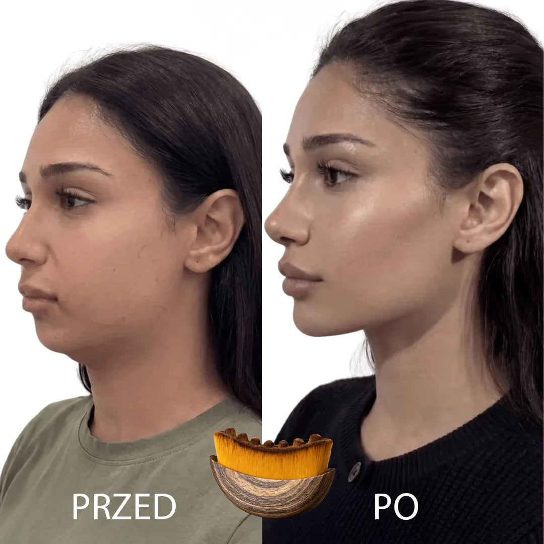 Pędzel do konturowania twarzy 2w1 – precyzyjne modelowanie i blendowanie