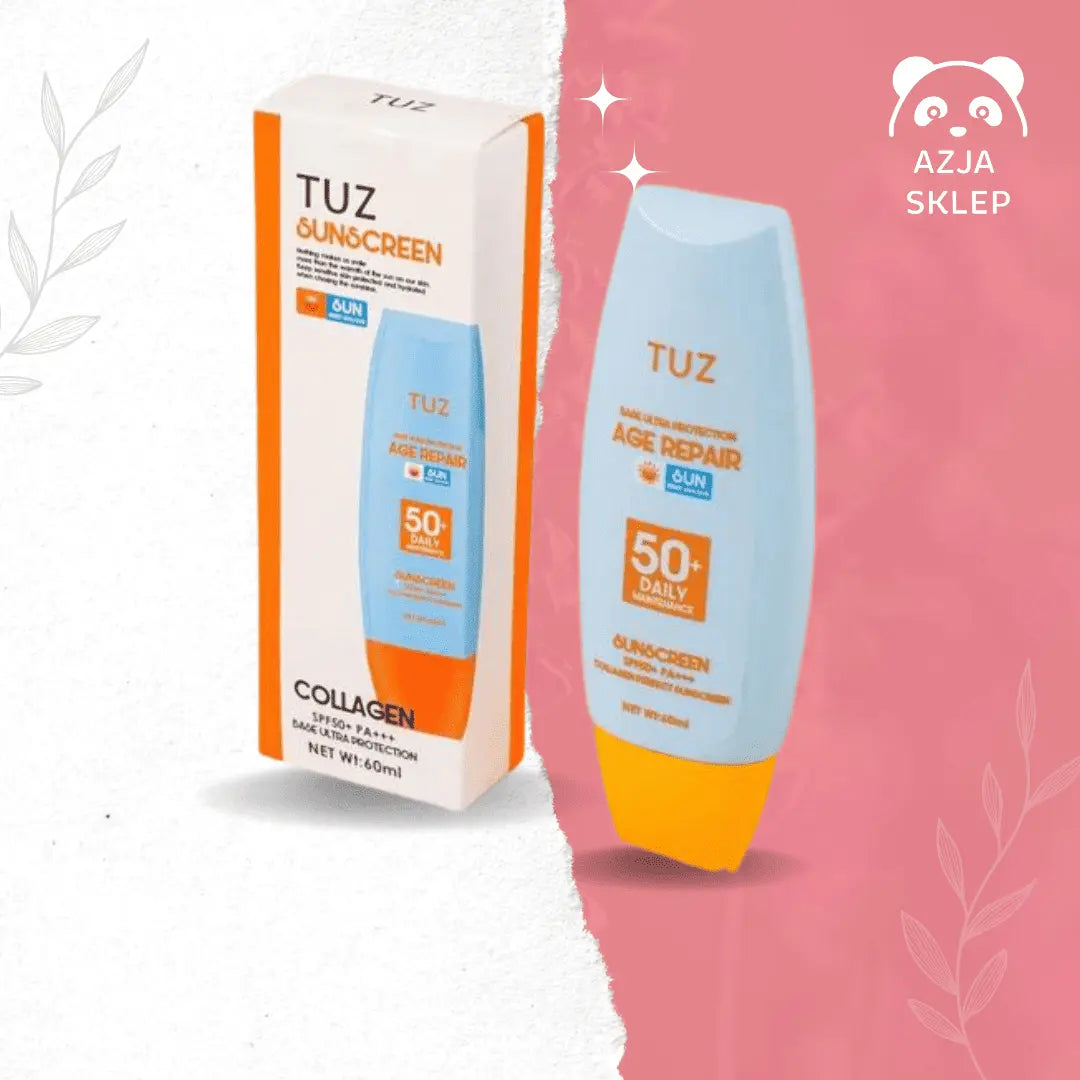 Krem przeciwsłoneczny SPF 50+ Tuz Collagen (Hit sprzedaży)