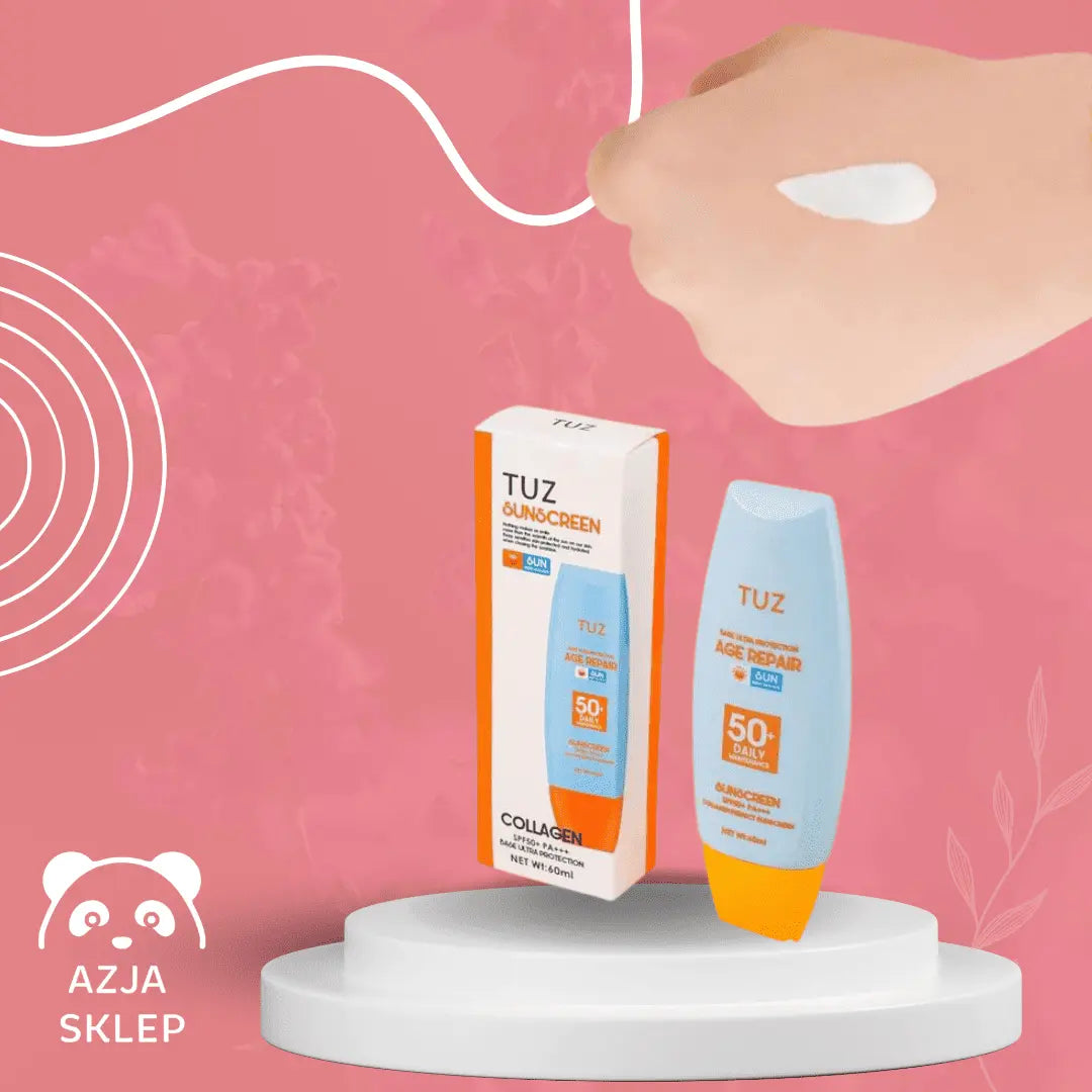 Krem przeciwsłoneczny SPF 50+ Tuz Collagen (Hit sprzedaży)