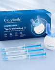 GlorySmile teeth whitening set – LED tray + 3 whitening gels