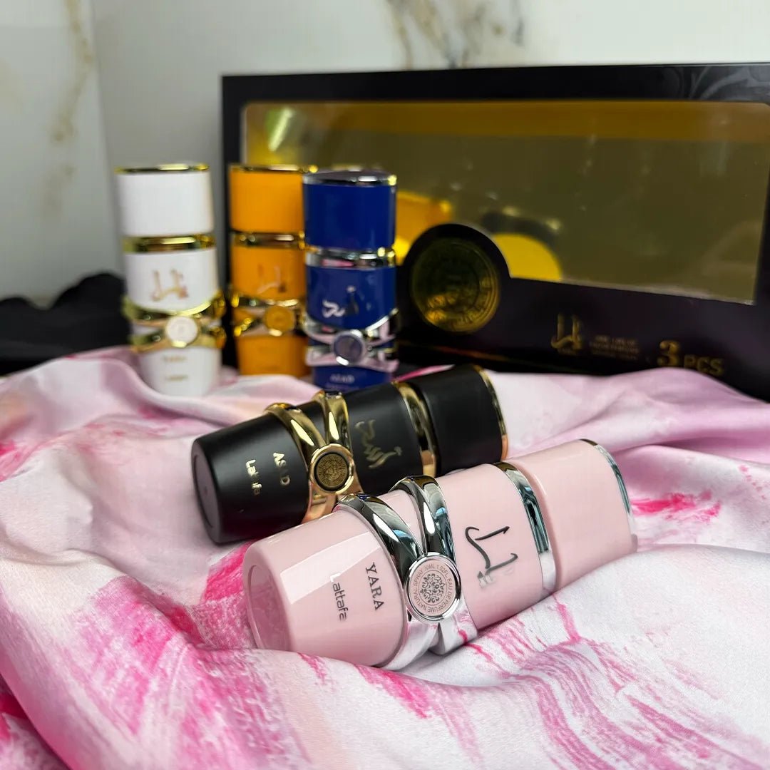 Set of original perfumes from Dubai – Yara &amp;amp; Asad collection (5 × 30 ml)
