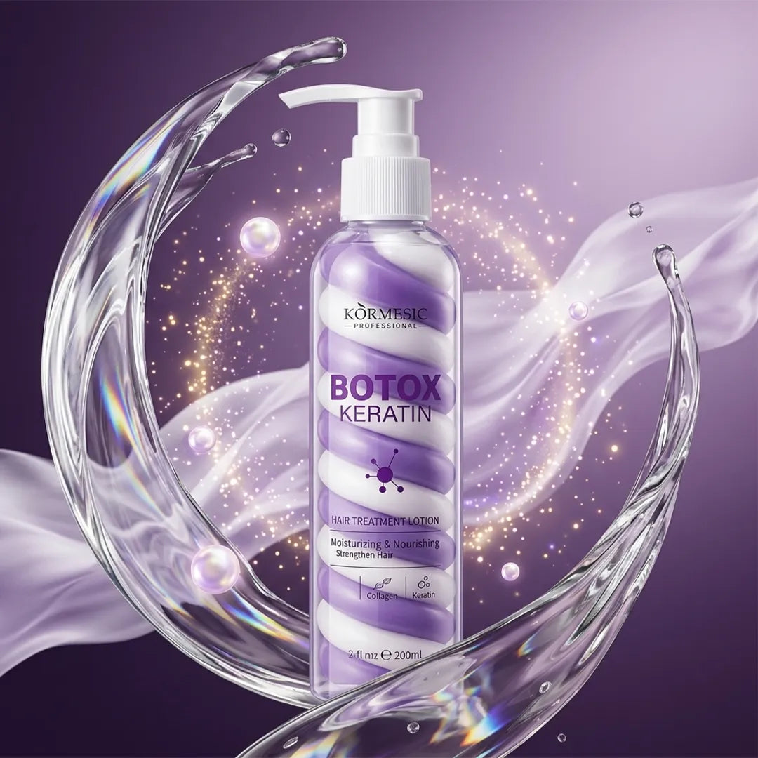 Lotion do włosów Kormesic Botox Keratin – wygładzenie, nawilżenie i regeneracja, 200 ml