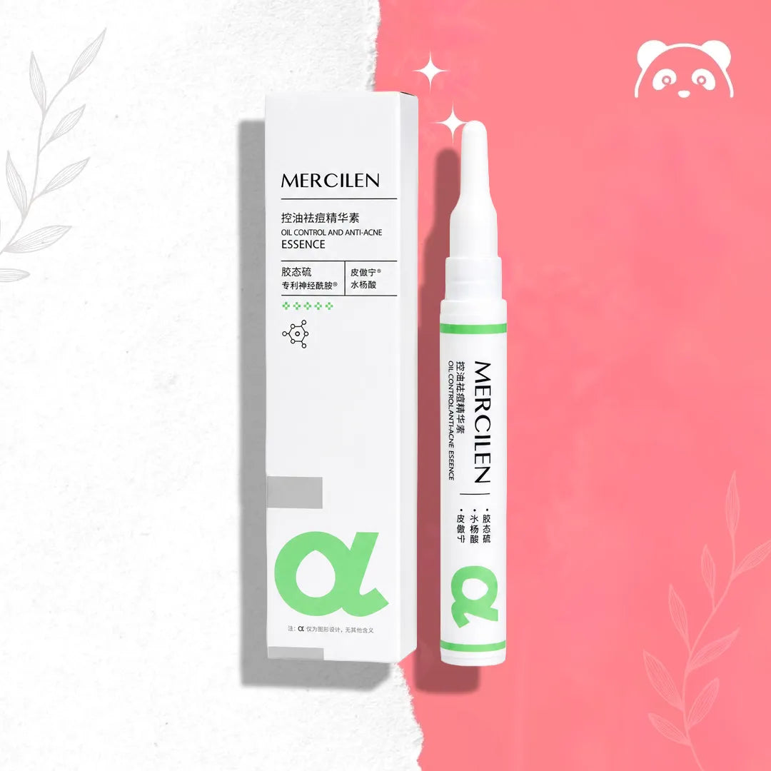 Serum punktowe przeciw trądzikowi Mercilen – kontrola sebum i redukcja niedoskonałości