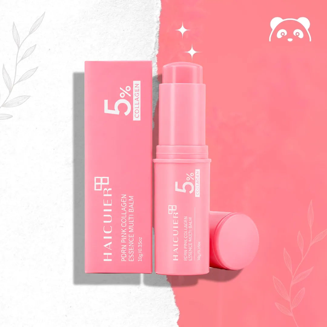 Kremowy sztyft do twarzy z kolagenem 5% – Haicuier PDRN Pink Collagen Essence Multi Balm 10 g
