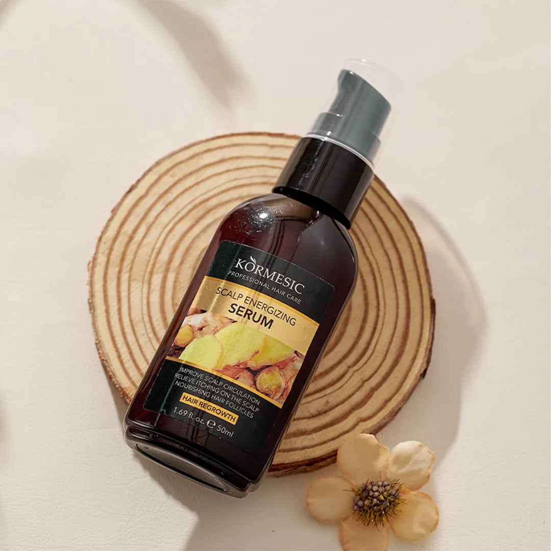 Serum do skóry głowy z imbirem – na porost włosów i przeciw wypadaniu