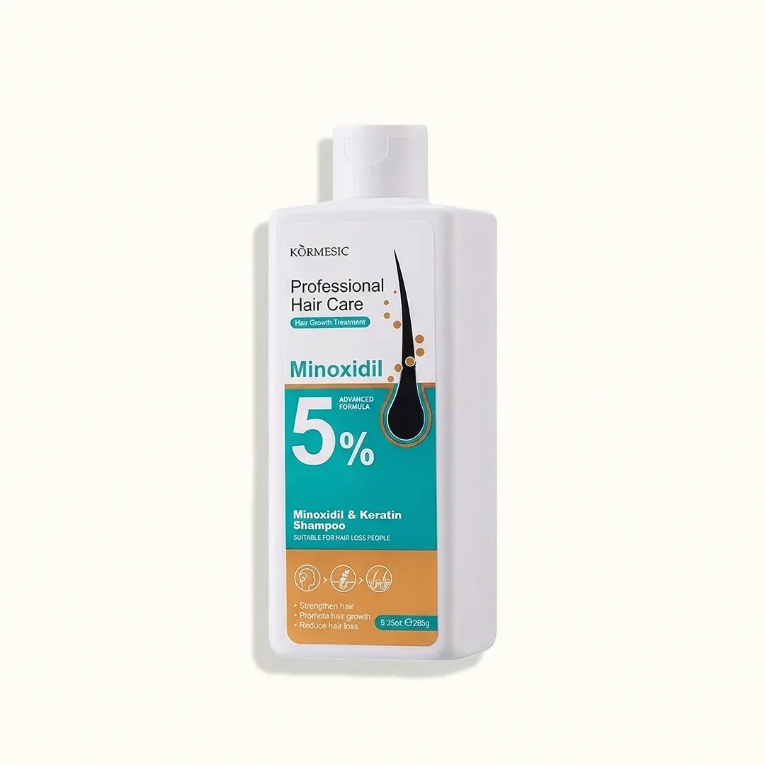 Sada na vlasy s minoxidilem a keratinem 3v1 Kormesic – šampon, kondicionér a sérum