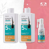 Sada na vlasy s minoxidilem a keratinem 3v1 Kormesic – šampon, kondicionér a sérum