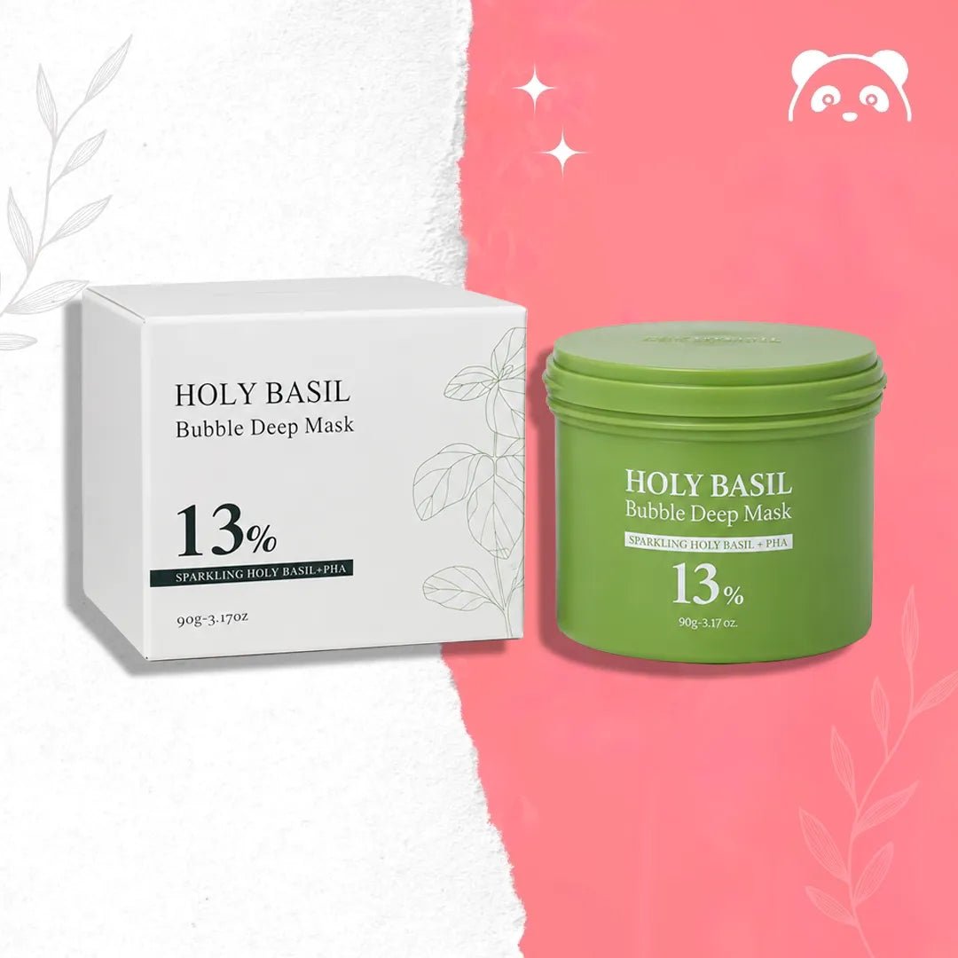 Maska bąbelkująca do twarzy Holy Basil Bubble Deep Mask 13% — 90 g