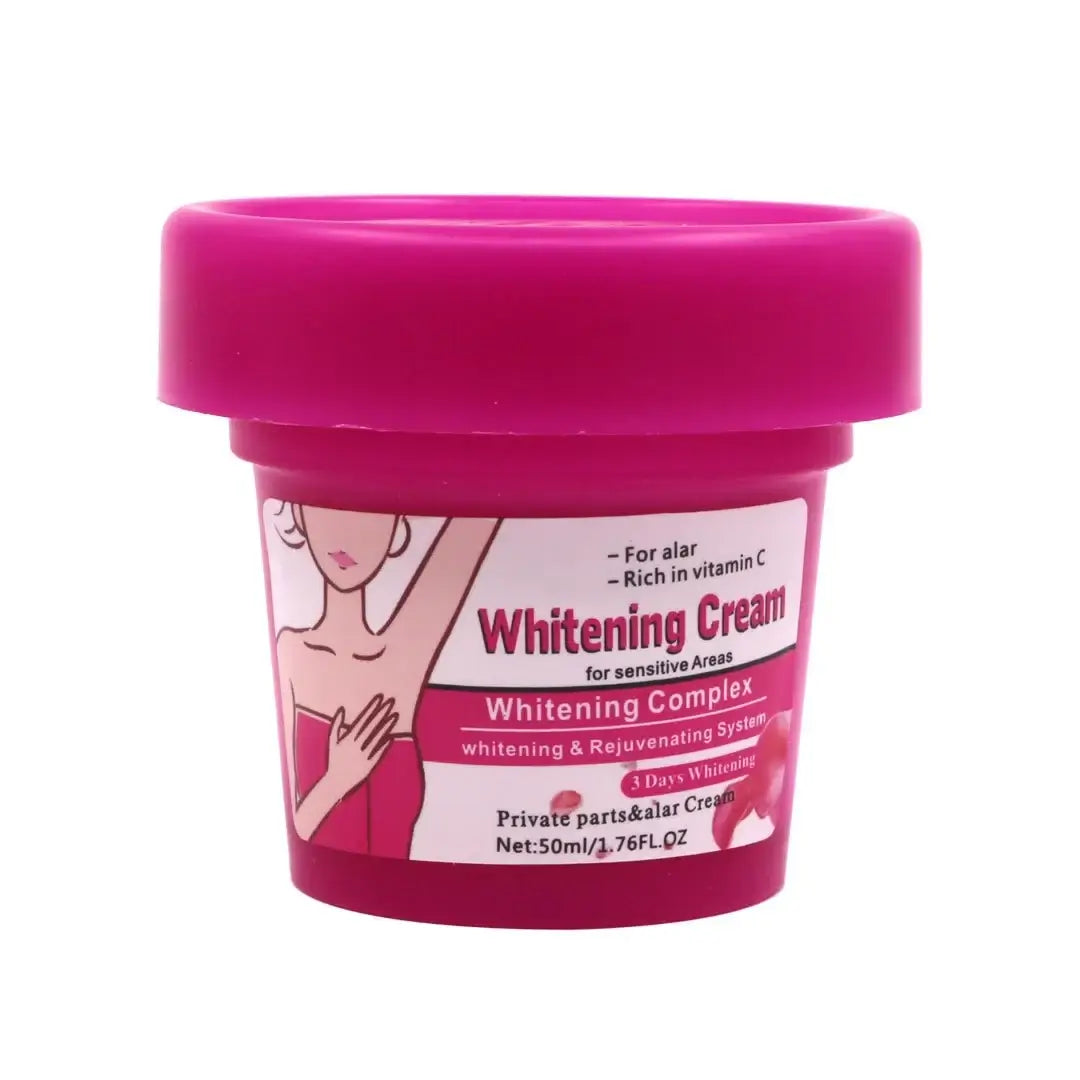 Whitening Cream – wybielający krem do stref wrażliwych (pachy, kolana, łokcie, okolice bikini)