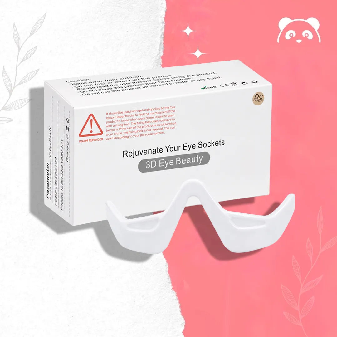 Elektryczna maska LED okolic oczu EMS z mikroprądami – 3D Eye Beauty
