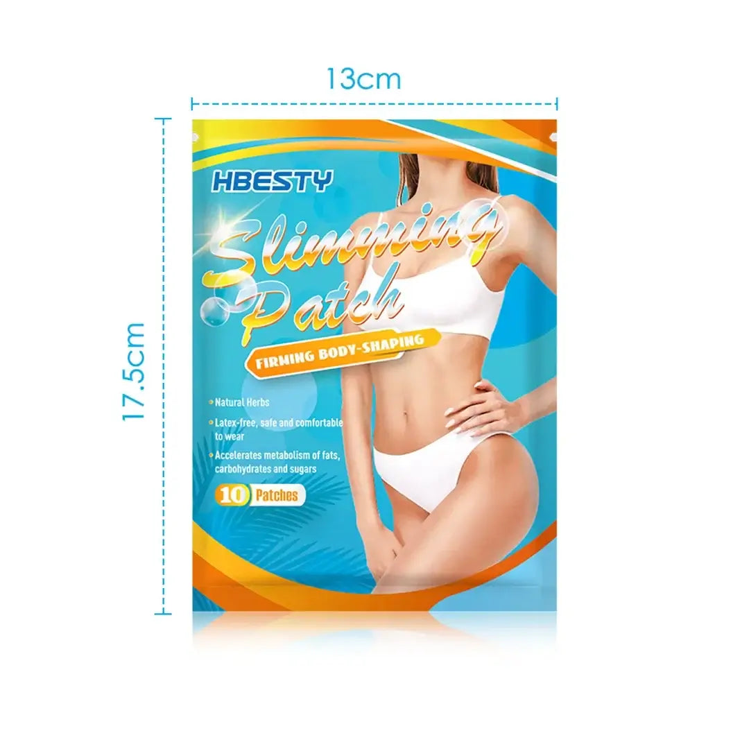 Plastry odchudzające do ciała HBESTY – 10 szt.