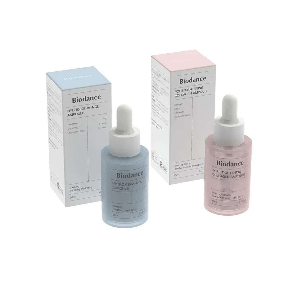 Hydratační pleťová ampule s ceramidy a panthenolem – zklidňující, regenerující, regenerující