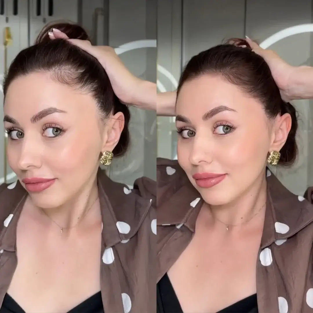 Puder korygujący do włosów — maskuje siwiznę, zakola, odrosty i przedziałki