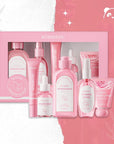 Zestaw do higieny intymnej — 5 produktów (wash 130 ml, spray 50 ml, serum 30 ml, gel 20 g, lotion 30 g)