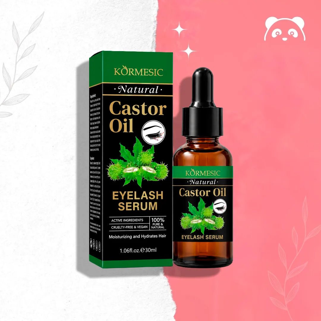 Serum do rzęs i brwi z olejem rycynowym Kormesic Natural Castor Oil 30 ml