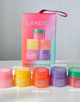 Zestaw masek do ust Laneige Midnight Minis – 5 aromatycznych odżywczych mini masek